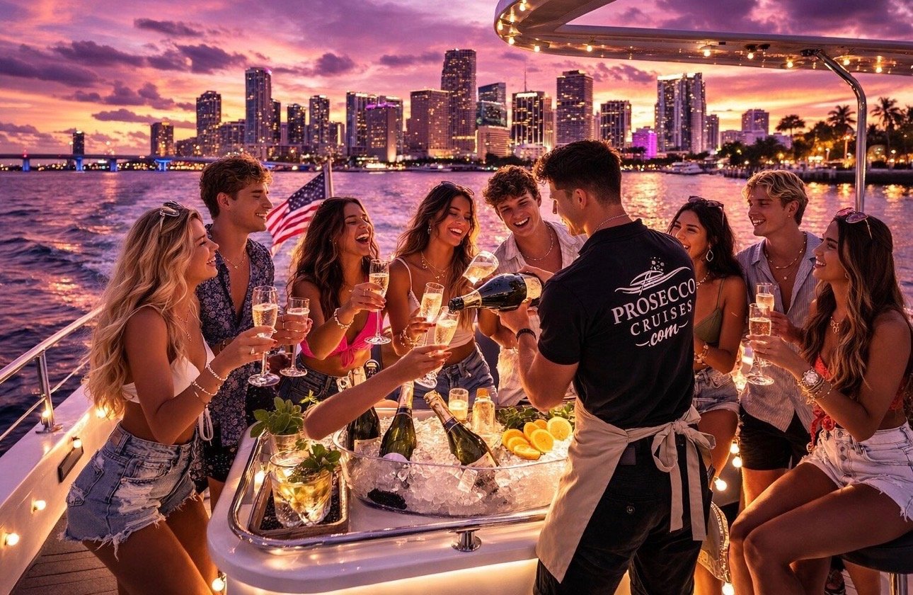 Birthday on a Boat: Celebrate in Miami on Biscayne Bay